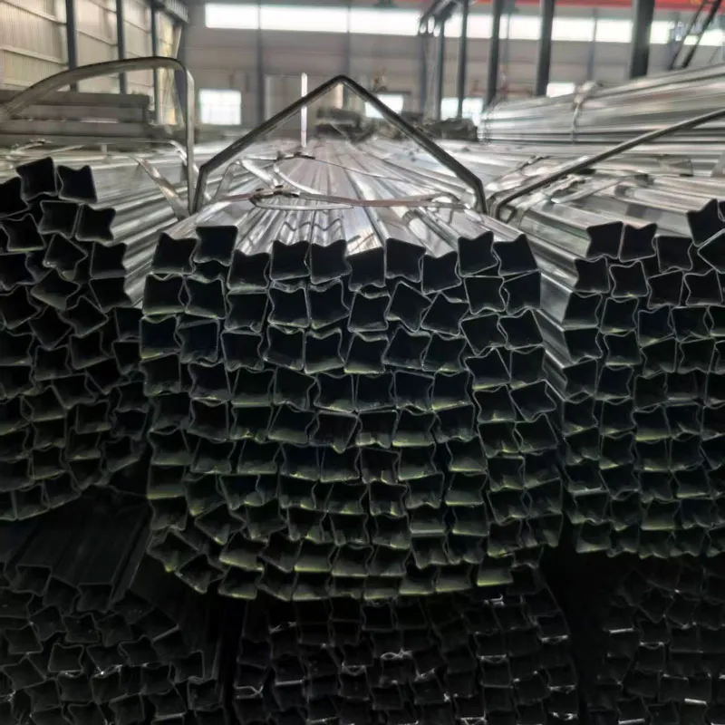 Труба формы «персик» из оцинкованной ленты (1)